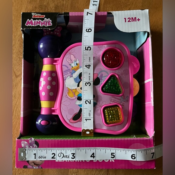 Disney junior MINNIE learning book with sound and lights. 12M + - Picture 12 of 12